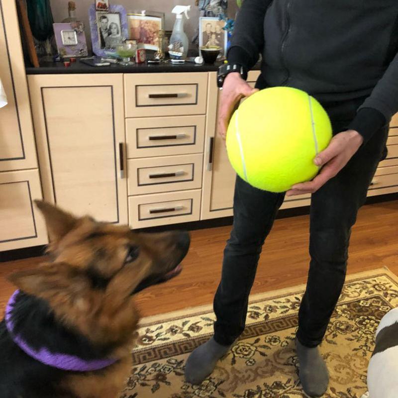 Dog Tennis Balls Giant Large Pet Interactive Ball Easy Catching Funny Outdoor Sports Interactive Doggy Toy For Cat And Dog Small