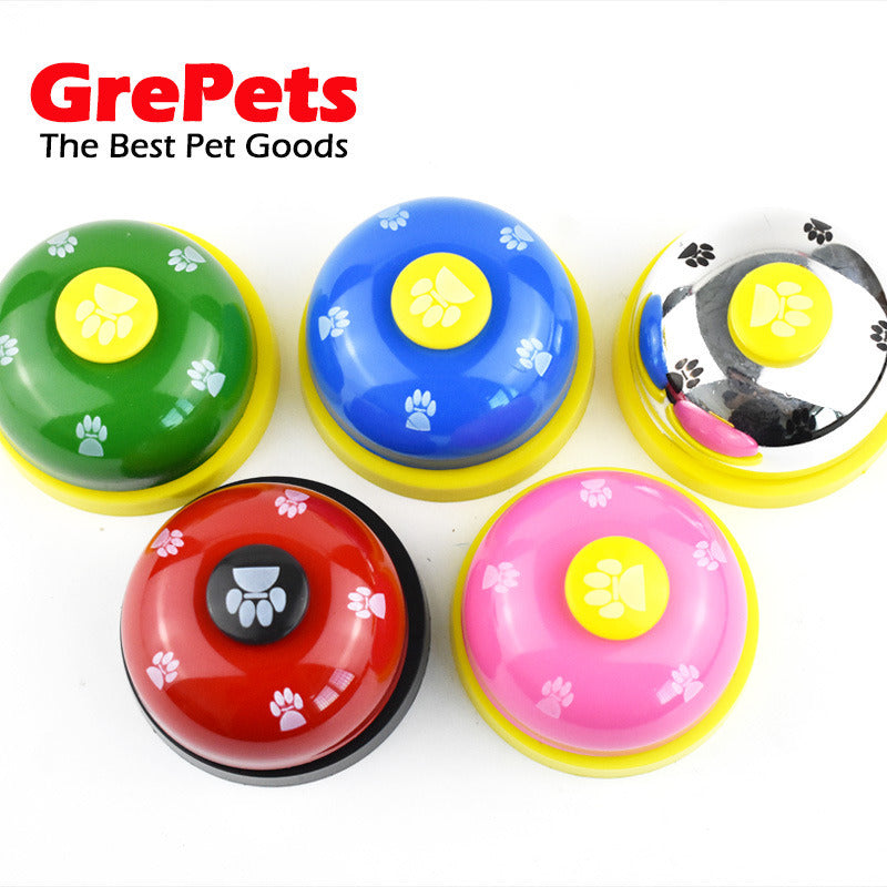 Pet training bell dog paw print bell ringer pet trainer cat bell ringer